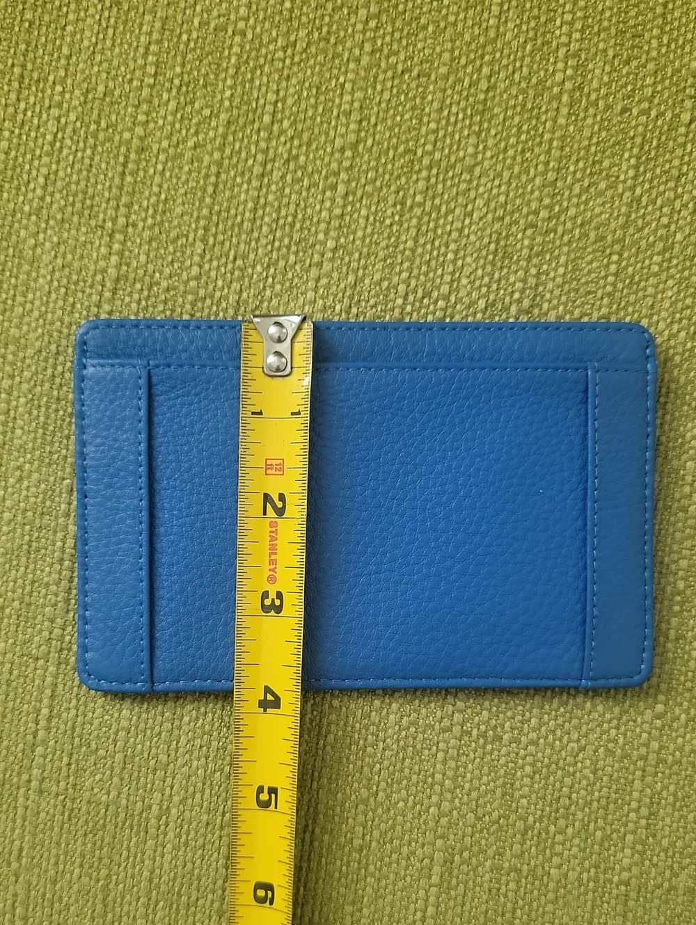 Levenger Blue Leather  Wallet
